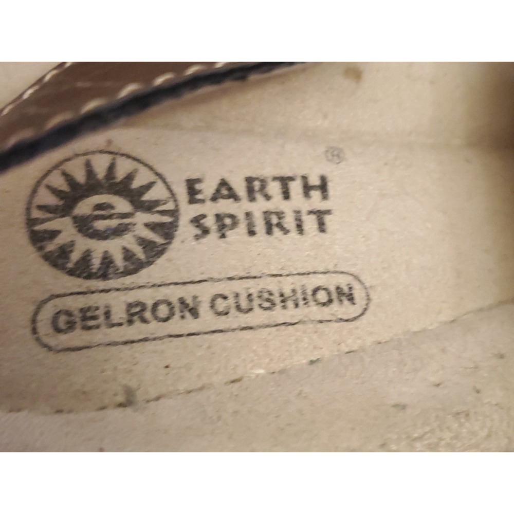 Earth Spirit Espadrille Wedge Shoes Women's Size 7 Gold - Picture 10 of 12